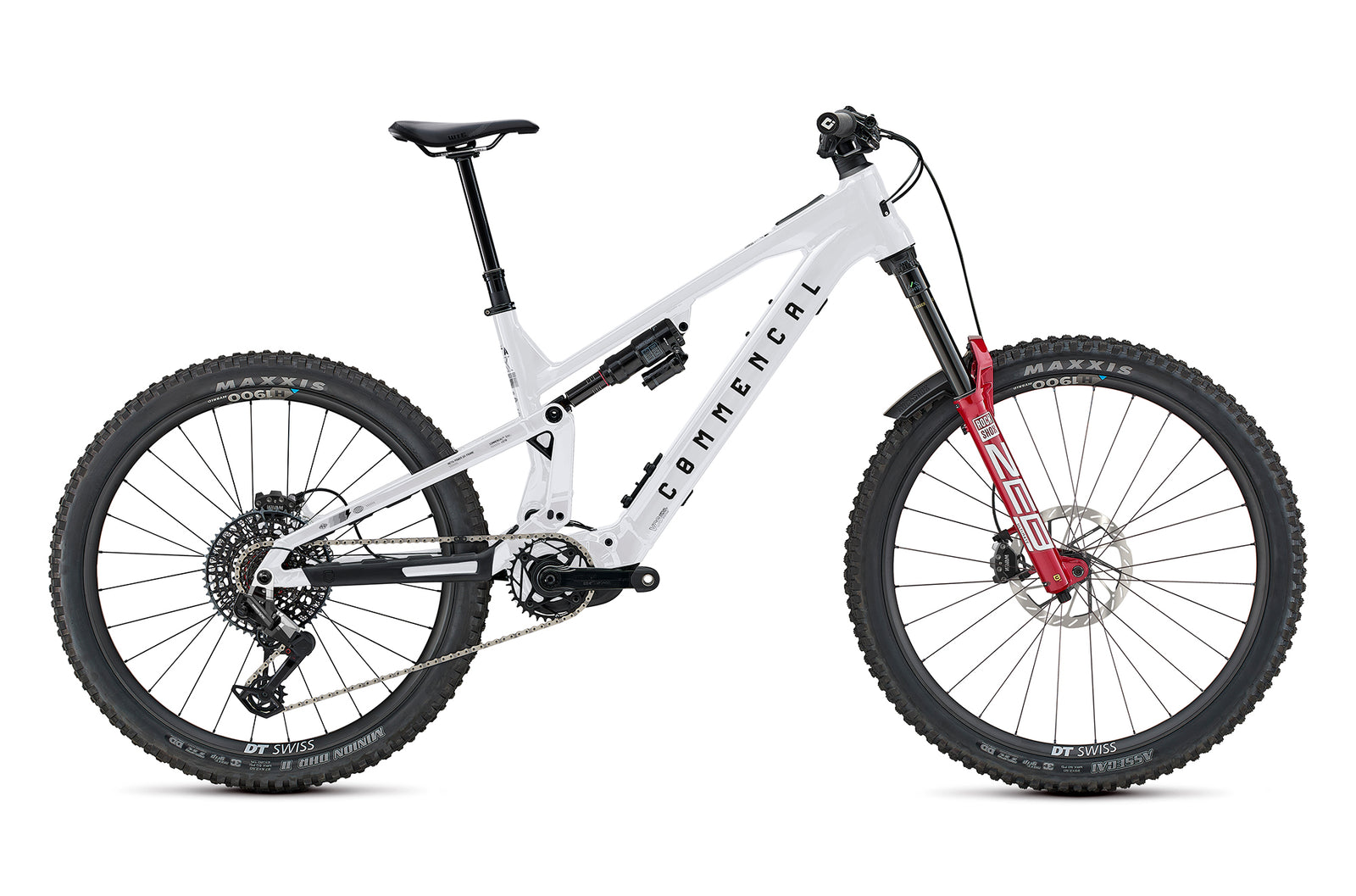COMMENCAL META POWER SX AVINOX ROCKSHOX PURE WHITE