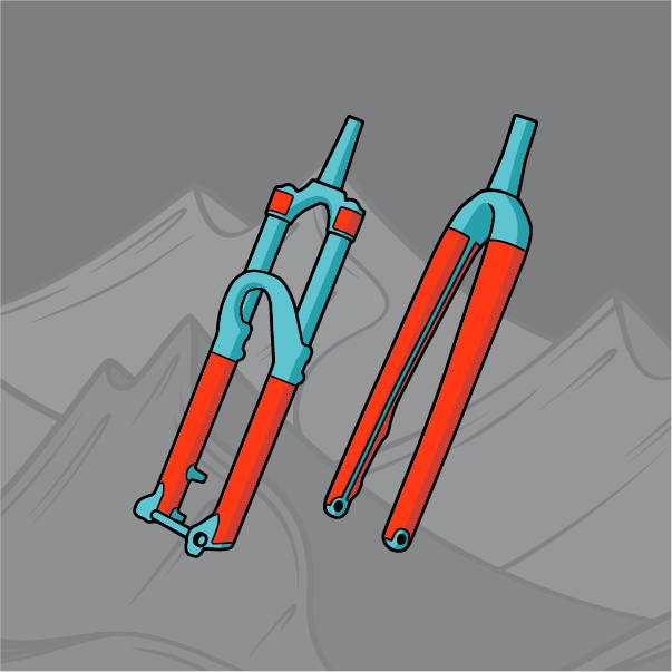 RideWrap Covered Road and Gravel Fork Kit